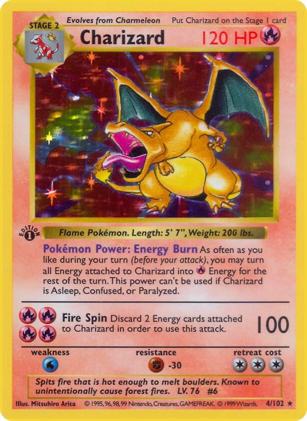 Charizard Shadowless