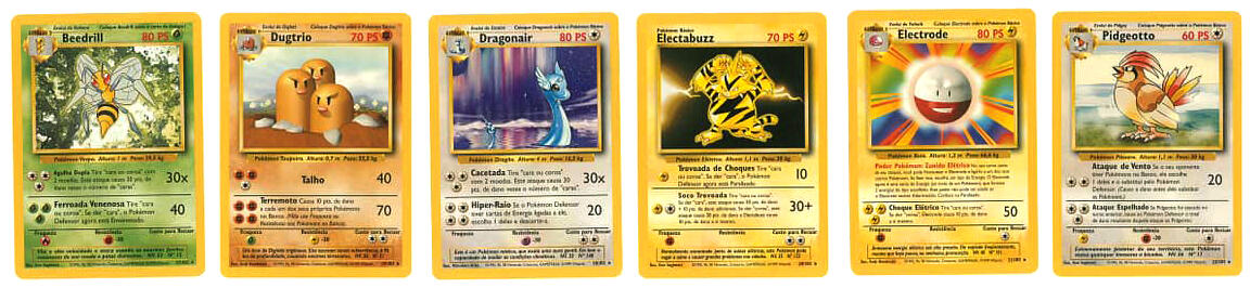Cartas de Pokémon Raras