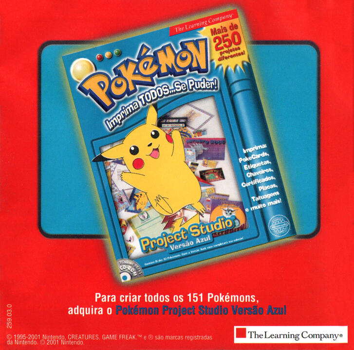 Capa do CD (Interna)