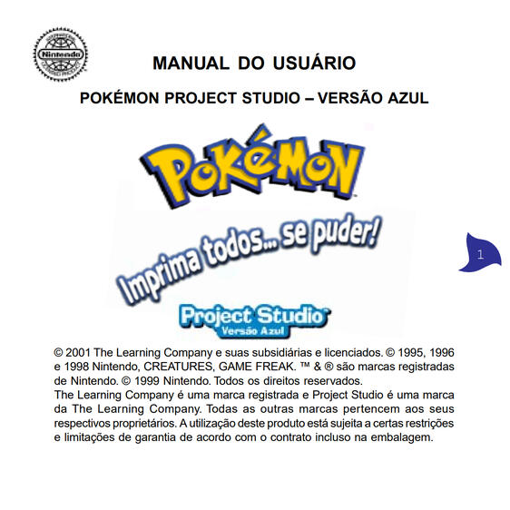 Capa do Manual